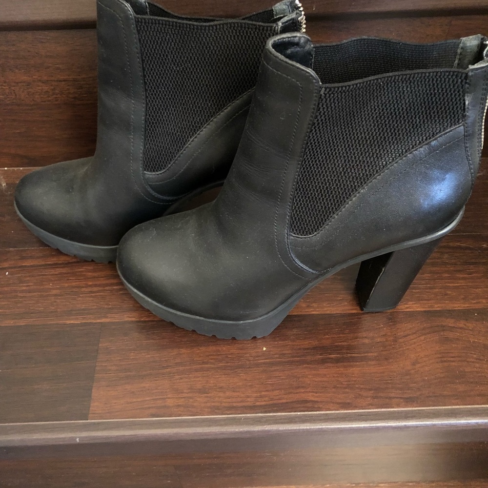 Steve Madden Platform Boots Size 10